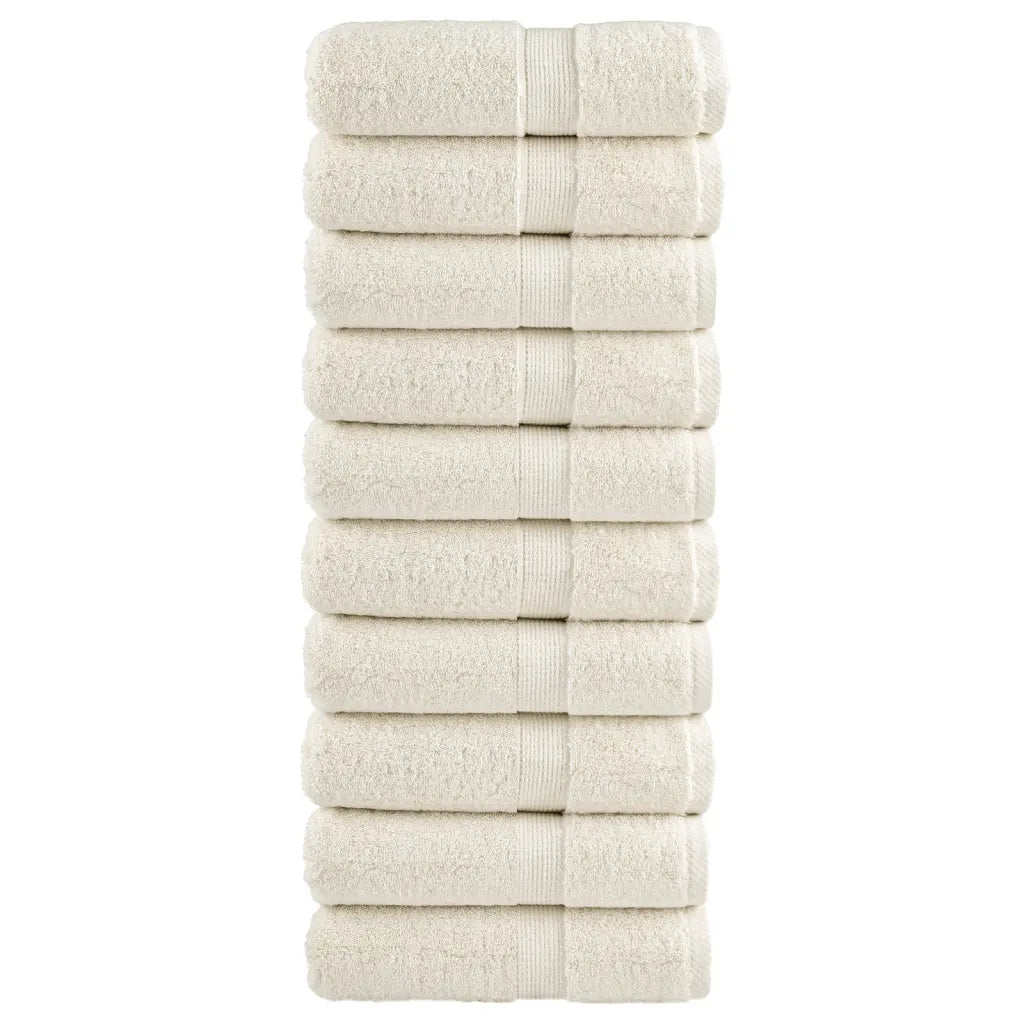 Toalhas de bidé premium SOLUND 10 pcs 30x50 cm 600 gsm