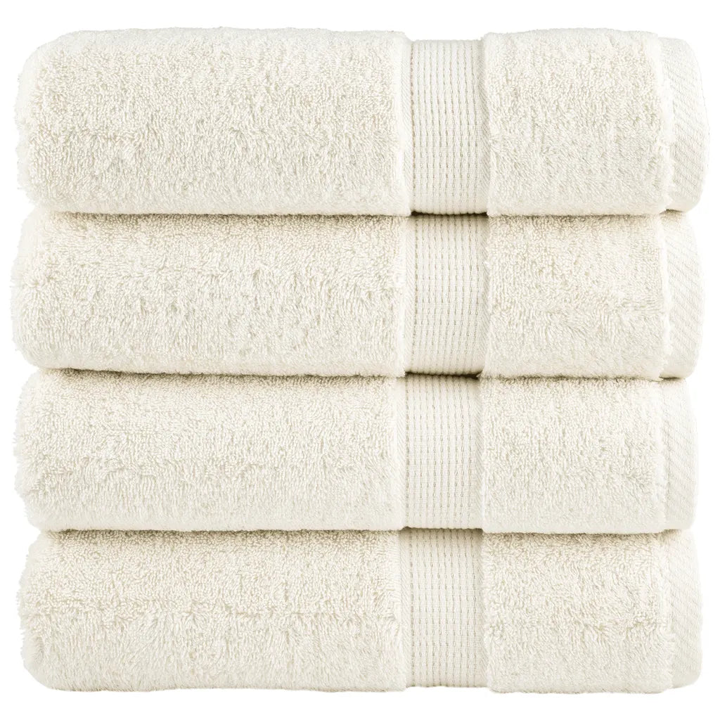 Toalhas de banho premium SOLUND 4 pcs 100x150 cm 600 gsm verde