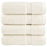 Toalhas de banho premium SOLUND 4 pcs 100x150 cm 600 gsm verde
