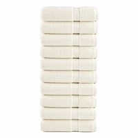 Toalhas de banho premium SOLUND 10pcs 100x150 cm 600 gsm verde