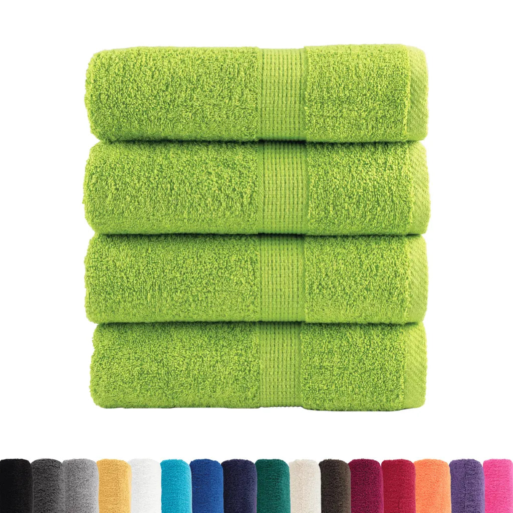 Toalhas de rosto premium SOLUND 4 unidades -maçã 30x30 cm 600 g/m²
