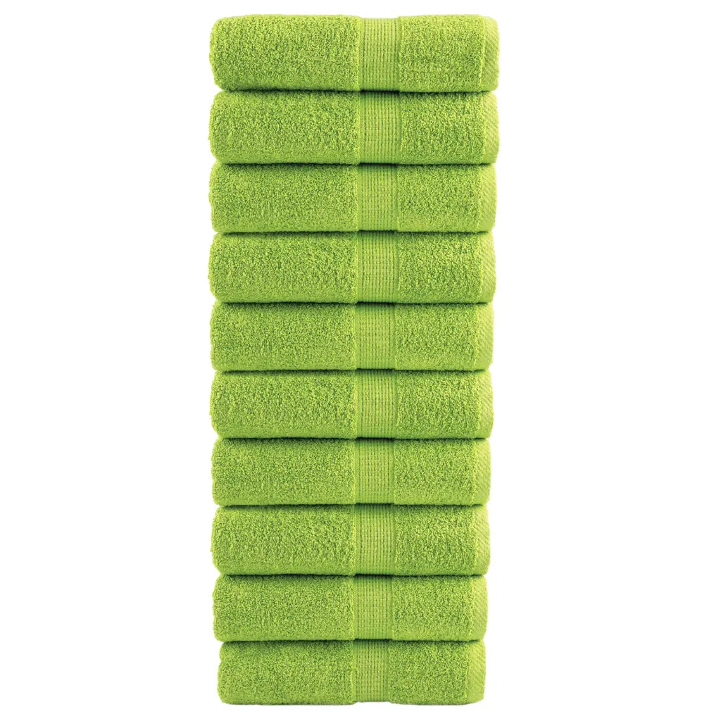 Toalhas de rosto premium SOLUND 10 unidades -maçã 30x30 cm 600 g/m²