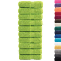 Toalhas de rosto premium SOLUND 10 unidades -maçã 30x30 cm 600 g/m²