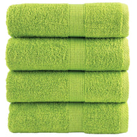 Toalhas de bidé premium SOLUND 4pcs 30x50cm 600 gsm  maça