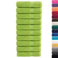 Toalhas mãos premium SOLUND 10pcs 50x100cm 600gsm  maça