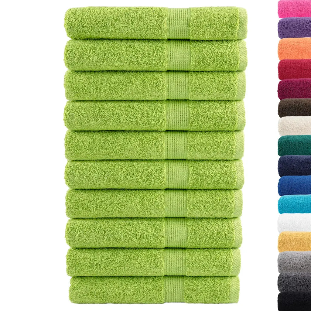 Toalhas sauna premium SOLUND 10pcs 80x200cm 600 gsm  maça