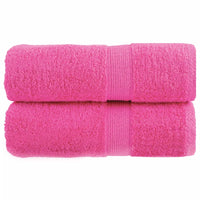 Toalhas de rosto premium SOLUND 2 peças rosa 30x30 cm 600 g/m²