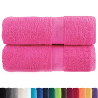 Toalhas de rosto premium SOLUND 2 peças rosa 30x30 cm 600 g/m²