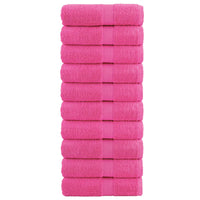 Toalhas de bidé premium SOLUND 10 pcs 30x50 cm 600 gsm rosa