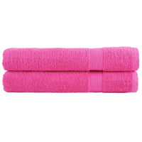 Toalhas premium SOLUND 2 pcs 100x200 cm 600 gsm rosa