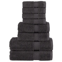 8pcs Conjunto toalhas banho premium SOLUND 600gsm