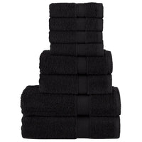 8pcs Conjunto toalhas banho premium SOLUND 600 gsm