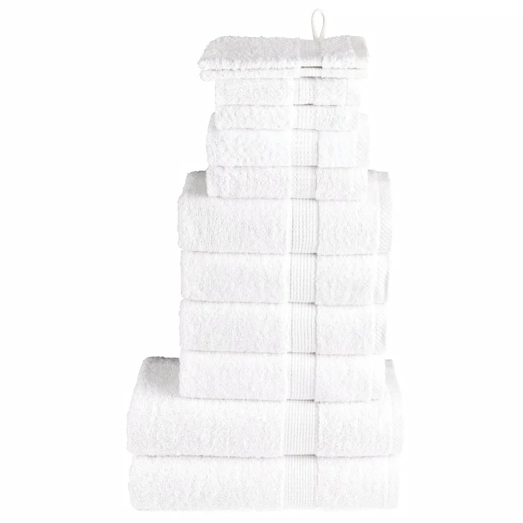 12pcs Conjunto toalhas banho premium SOLUND 600gsm