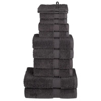 12pcs Conjunto toalhas banho premium SOLUND 600gsm