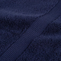 12pcs Conjunto toalha premium SOLUND 600 gsm -marinho