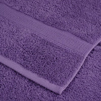12pcs Conjunto toalhas banho premium SOLUND 600 gsm