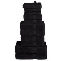 12pcs Conjunto toalhas banho premium SOLUND 600 gsm