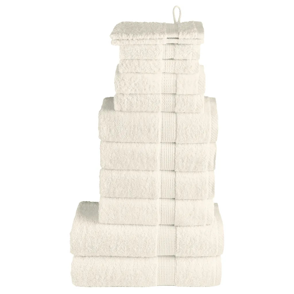12 pcs Conjunto de toalhas premium SOLUND 600 gsm