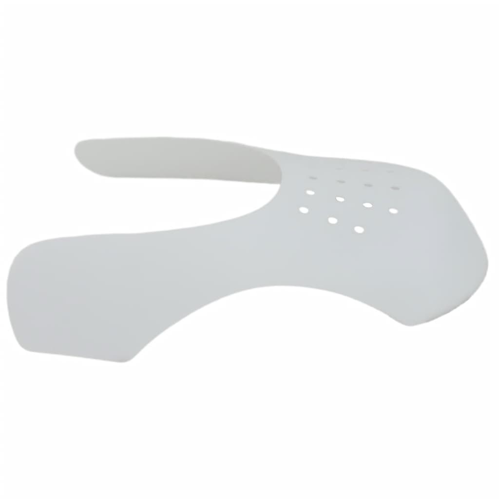 vidaXL Protetores de vincos para sapatos 2 pares EU 35-40 plástico