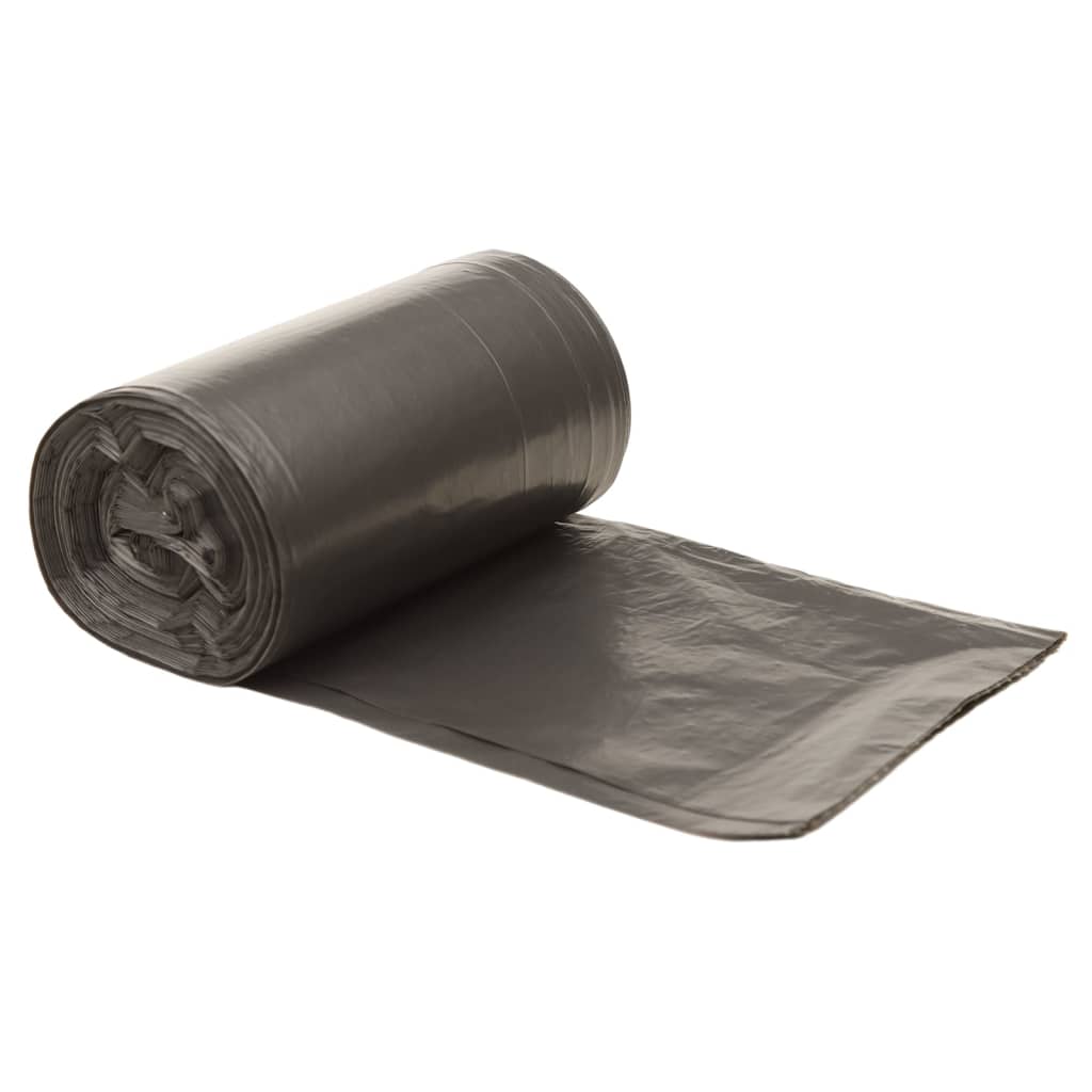 vidaXL Sacos do lixo 250 pcs 35 L preto