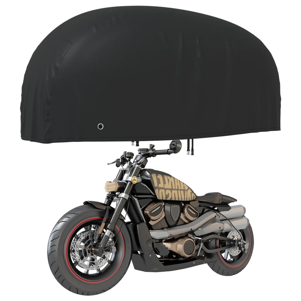 Capa para motociclo 220x95x110 cm 210D oxford preto