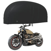 Capa para motociclo 220x95x110 cm 210D oxford preto