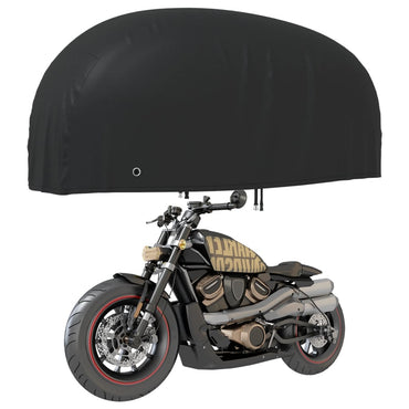 Capa para motociclo 220x95x110 cm 210D oxford preto