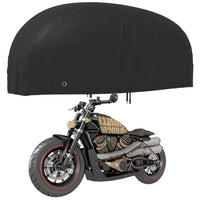 Capa para motociclo 245x105x125 cm oxford preto