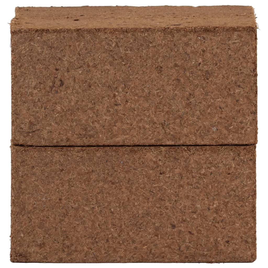 vidaXL Blocos de fibra de coco 12 pcs 650 g/cada 7,8 kg/total