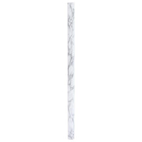 vidaXL Autocolante para móveis branco mármore 90x500 cm PVC