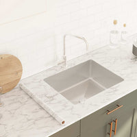 vidaXL Autocolante para móveis branco mármore 90x500 cm PVC