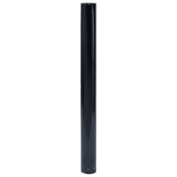 vidaXL Película para janela estática 45x500 cm PVC preto fosco