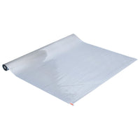 vidaXL Película solar efeito refletor estático 45x2000 cm PVC prateado