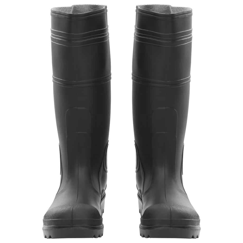 vidaXL Galochas tamanho 38 PVC preto