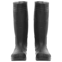 vidaXL Galochas tamanho 38 PVC preto