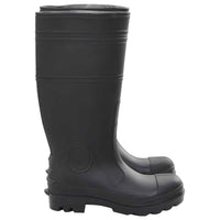 vidaXL Galochas tamanho 38 PVC preto