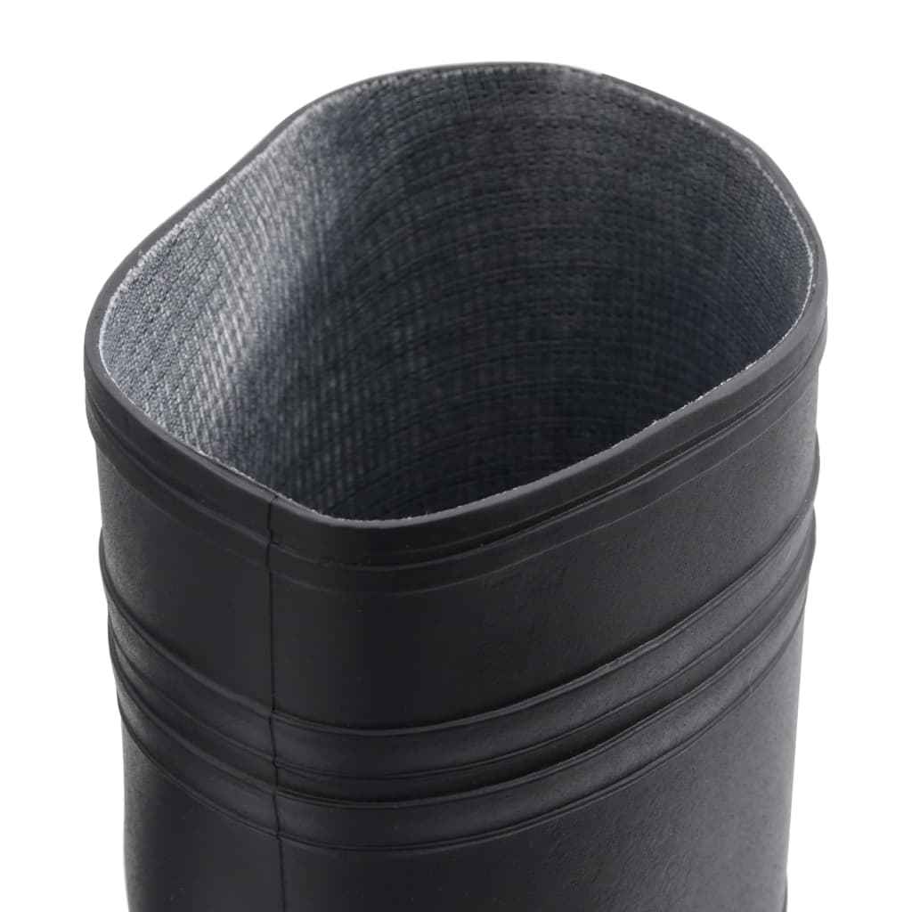 vidaXL Galochas tamanho 38 PVC preto