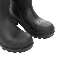 vidaXL Galochas tamanho 38 PVC preto