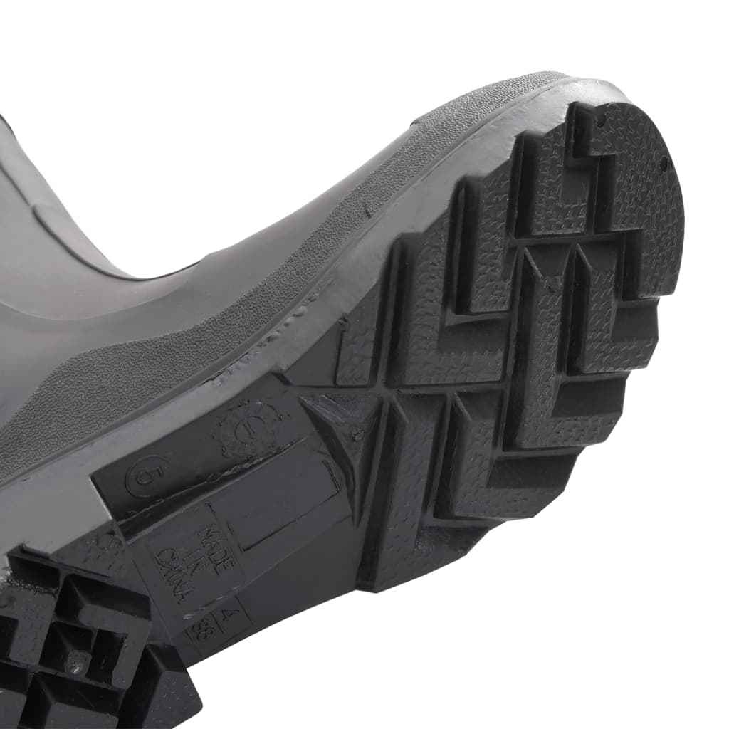 vidaXL Galochas tamanho 38 PVC preto