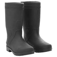 vidaXL Galochas tamanho 38 PVC preto