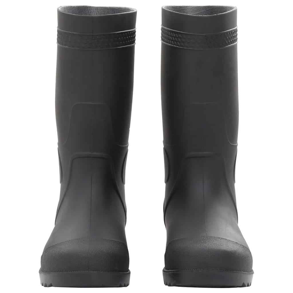 vidaXL Galochas tamanho 38 PVC preto