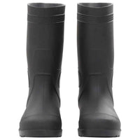 vidaXL Galochas tamanho 38 PVC preto