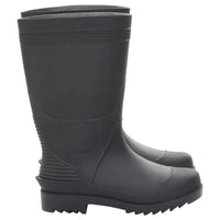 vidaXL Galochas tamanho 38 PVC preto