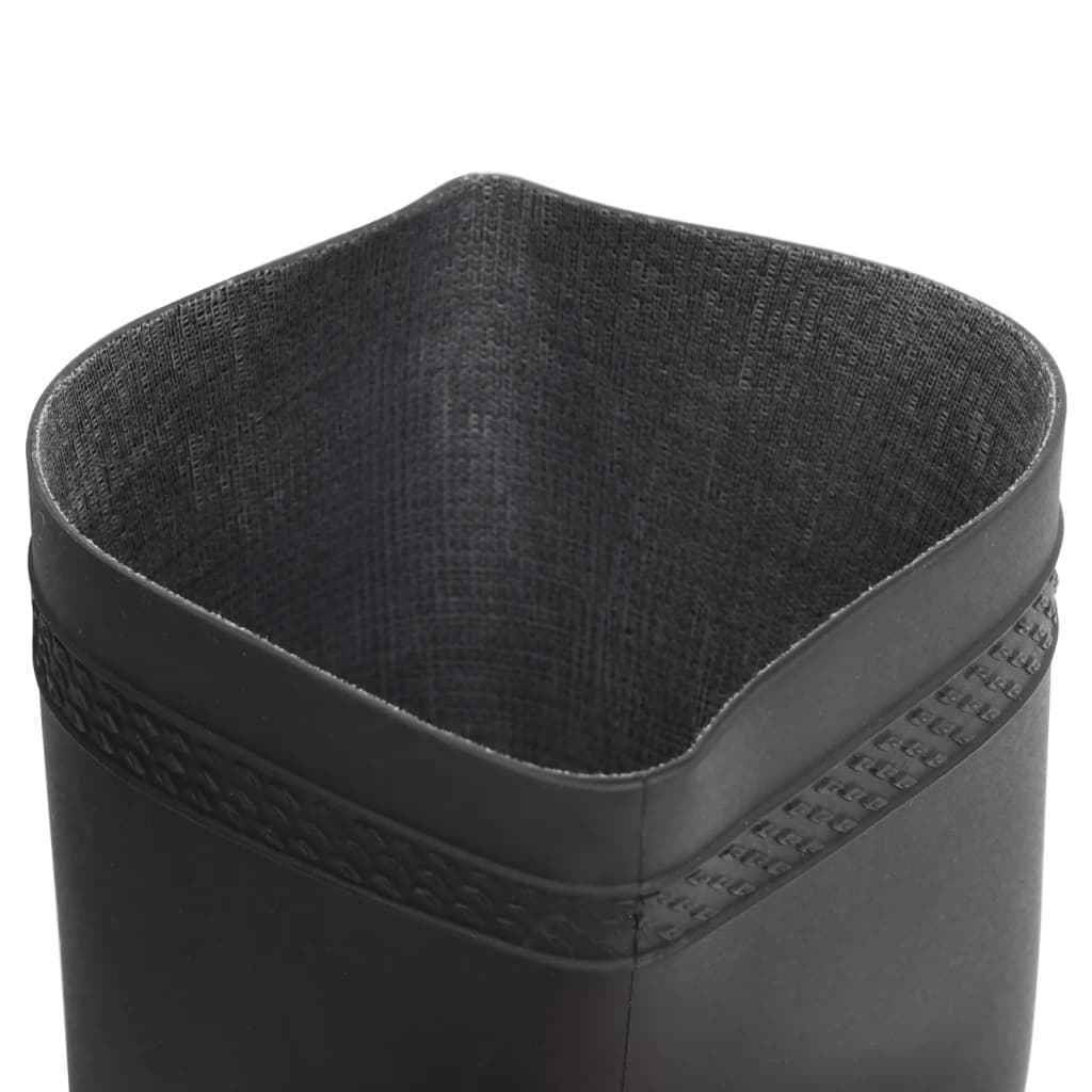 vidaXL Galochas tamanho 38 PVC preto
