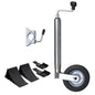 Roda jóquei c/ calços e 1 braçadeira de divisão 48 mm