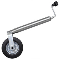 Roda jóquei c/ calços e 1 braçadeira de divisão 48 mm