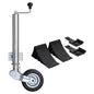 Roda jóquei para reboque com calços 60 mm