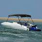 Toldo de 3 arcos Bimini 183x160x137 cm preto