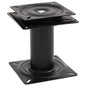 Pedestal para banco de barco giratório a 360° aço