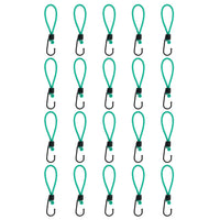 Cordas elásticas com ganchos 20 pcs 15 cm
